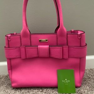 Kate Spade Villabella Quinn Stunning Pink Leather